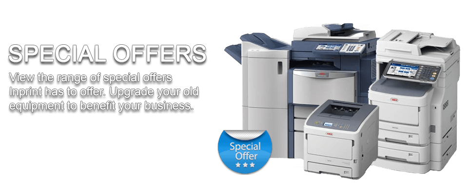  special offers on printers from inprint services